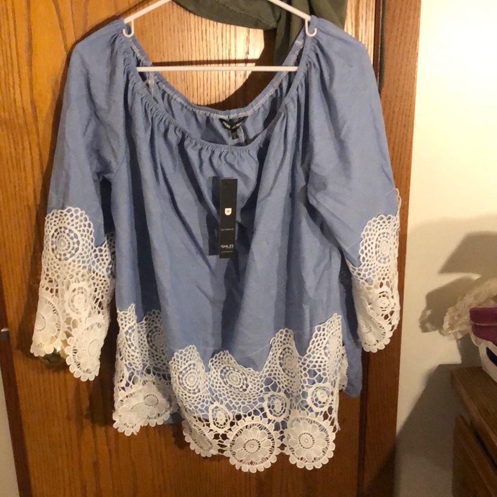 Off shoulder blouse